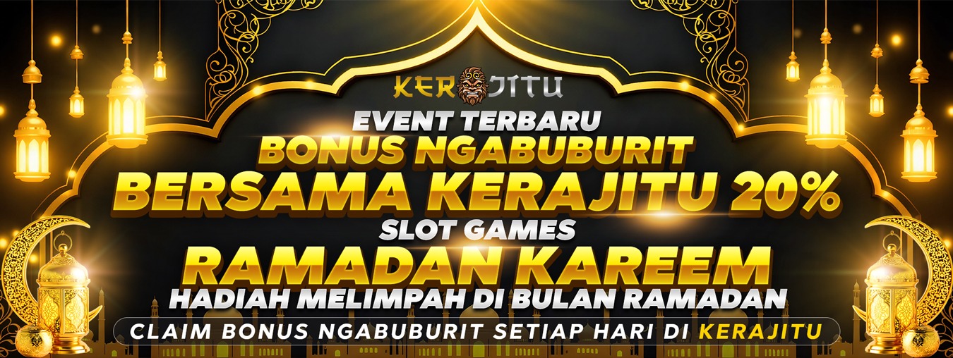 BONUS NGABUBURIT BERSAMA KERAJITU 20%